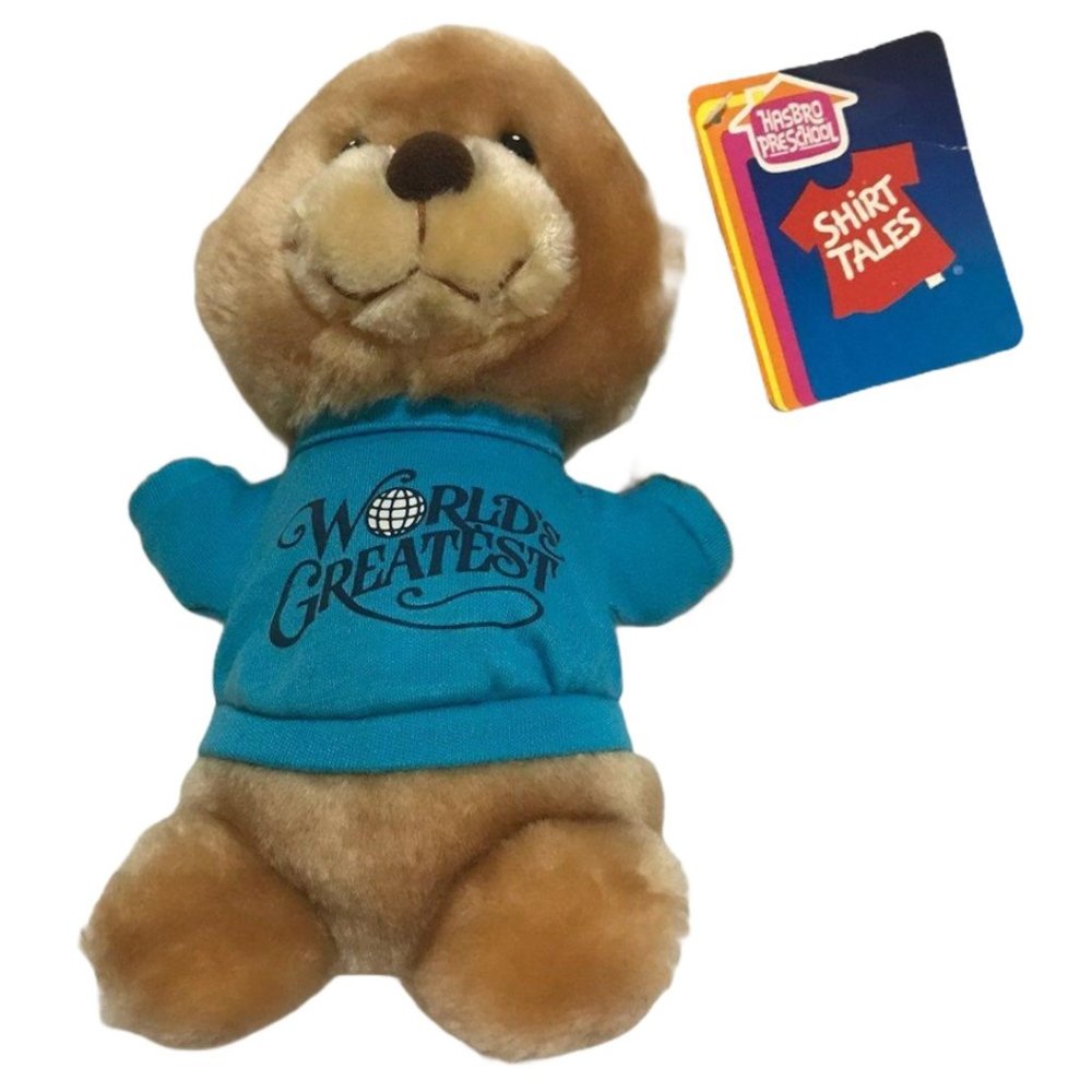 Vintage SHIRT TALES Plush NWT World’s Greatest